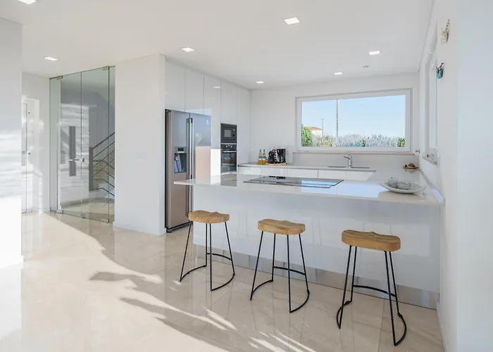 فيلة Gold With Ocean View, Jacuzzi And Private Pool Ribamar (Lourinha)