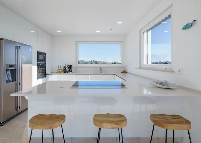 فيلة Gold With Ocean View, Jacuzzi And Private Pool Ribamar (Lourinha)